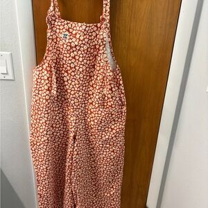 Floral Overalls